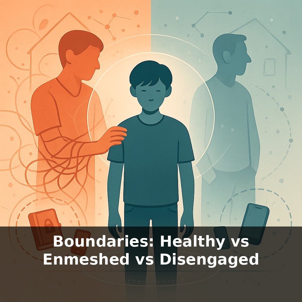 Boundaries: Healthy vs Enmeshed vs Disengaged