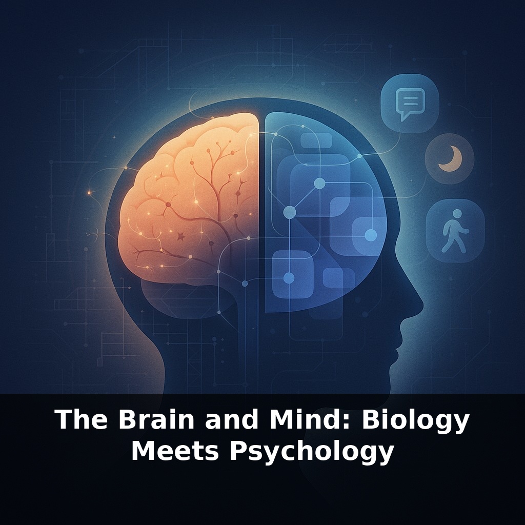 The Brain and Mind: Biology Meets Psychology