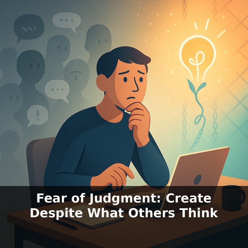 Fear of Judgment: Create Despite What Others Think