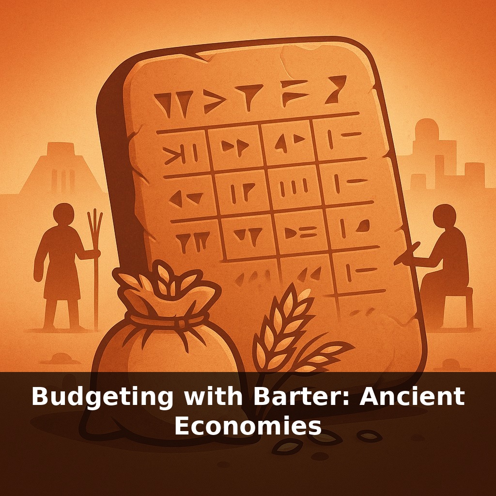 Budgeting with Barter: Ancient Economies