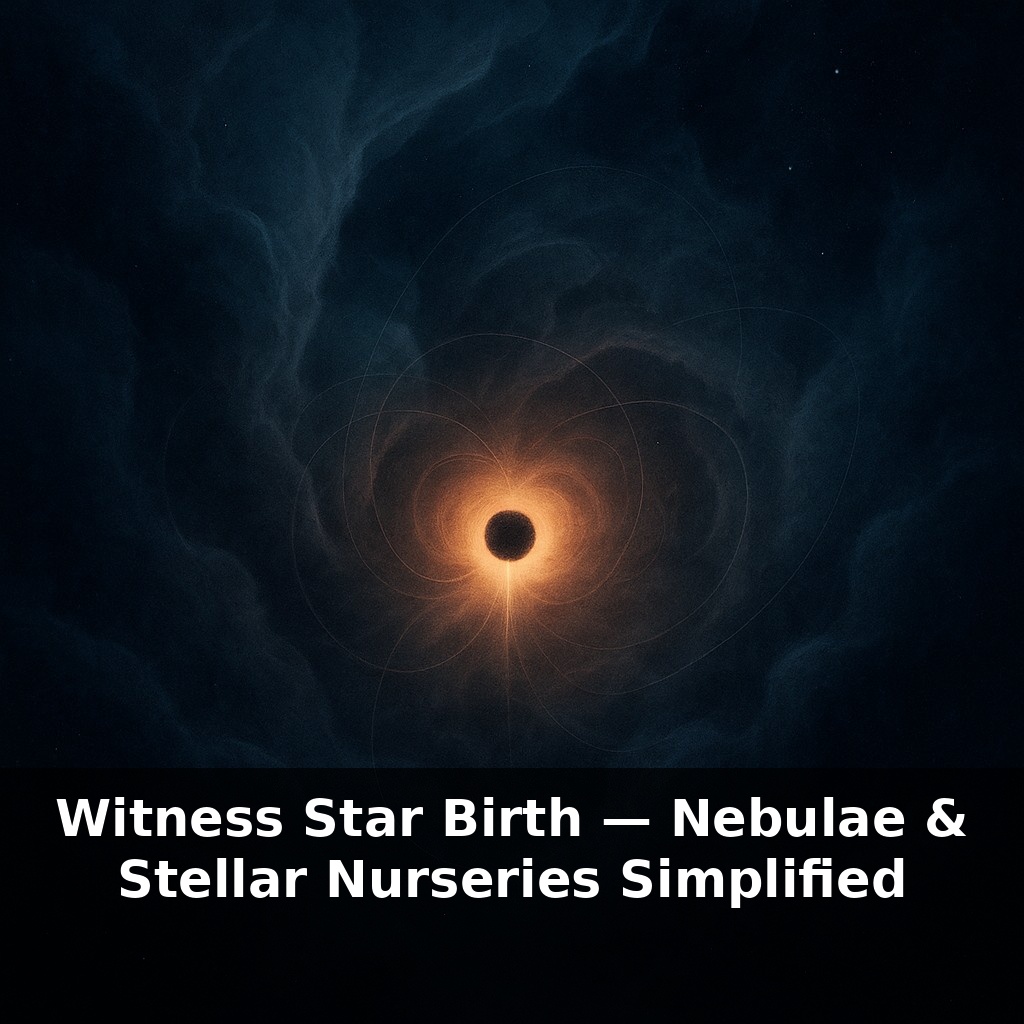 Witness Star Birth — Nebulae & Stellar Nurseries Simplified