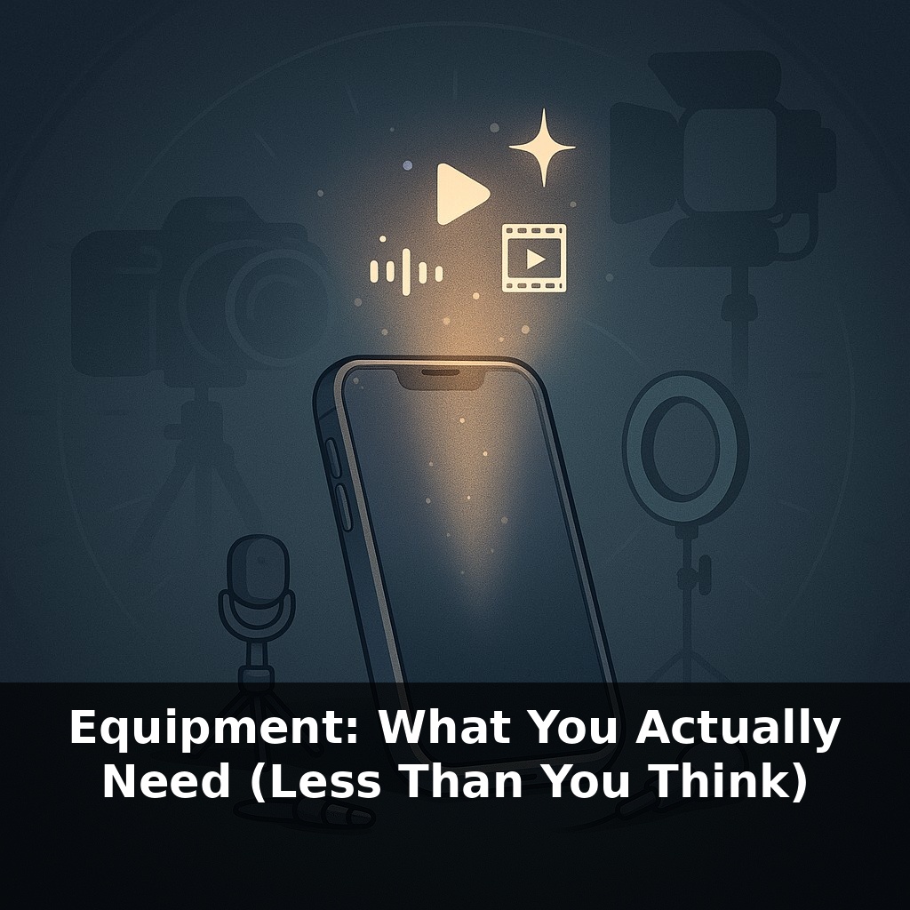 Equipment: What You Actually Need (Less Than You Think)