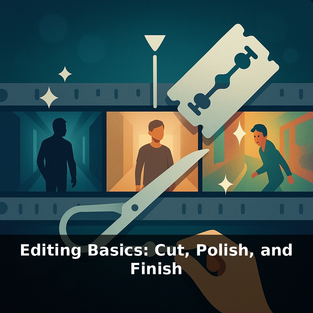 Editing Basics: Cut, Polish, and Finish
