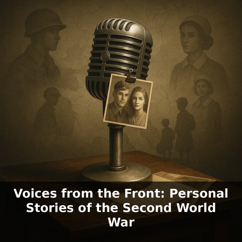 Voices from the Front: Personal Stories of the Second World War