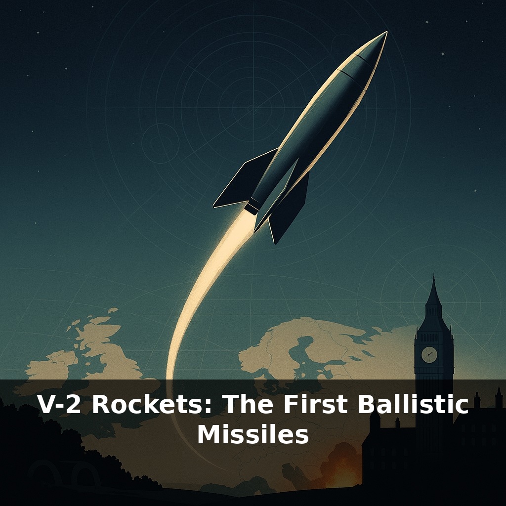 V-2 Rockets: The First Ballistic Missiles