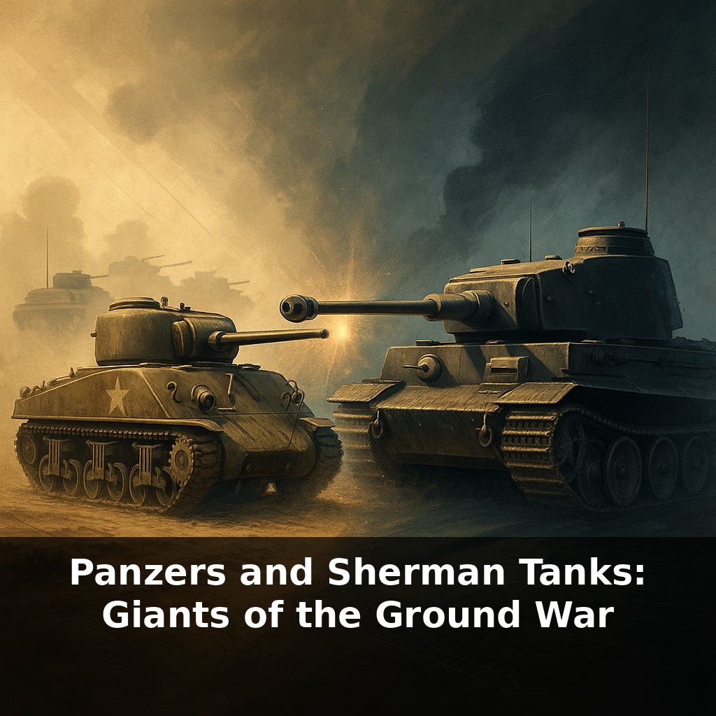 Panzers and Sherman Tanks: Giants of the Ground War
