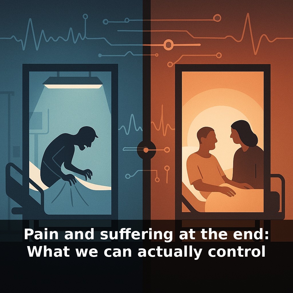 Pain and suffering at the end: What we can actually control