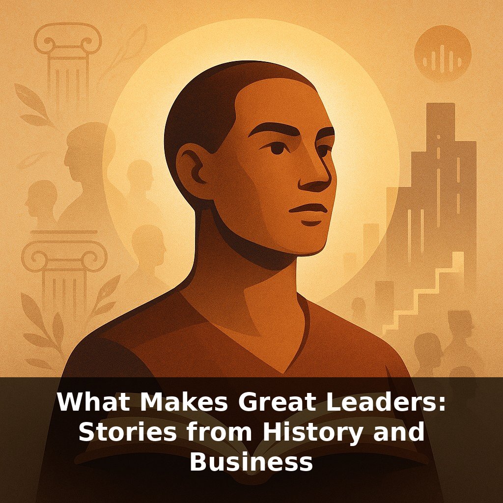 What Makes Great Leaders: Stories from History and Business