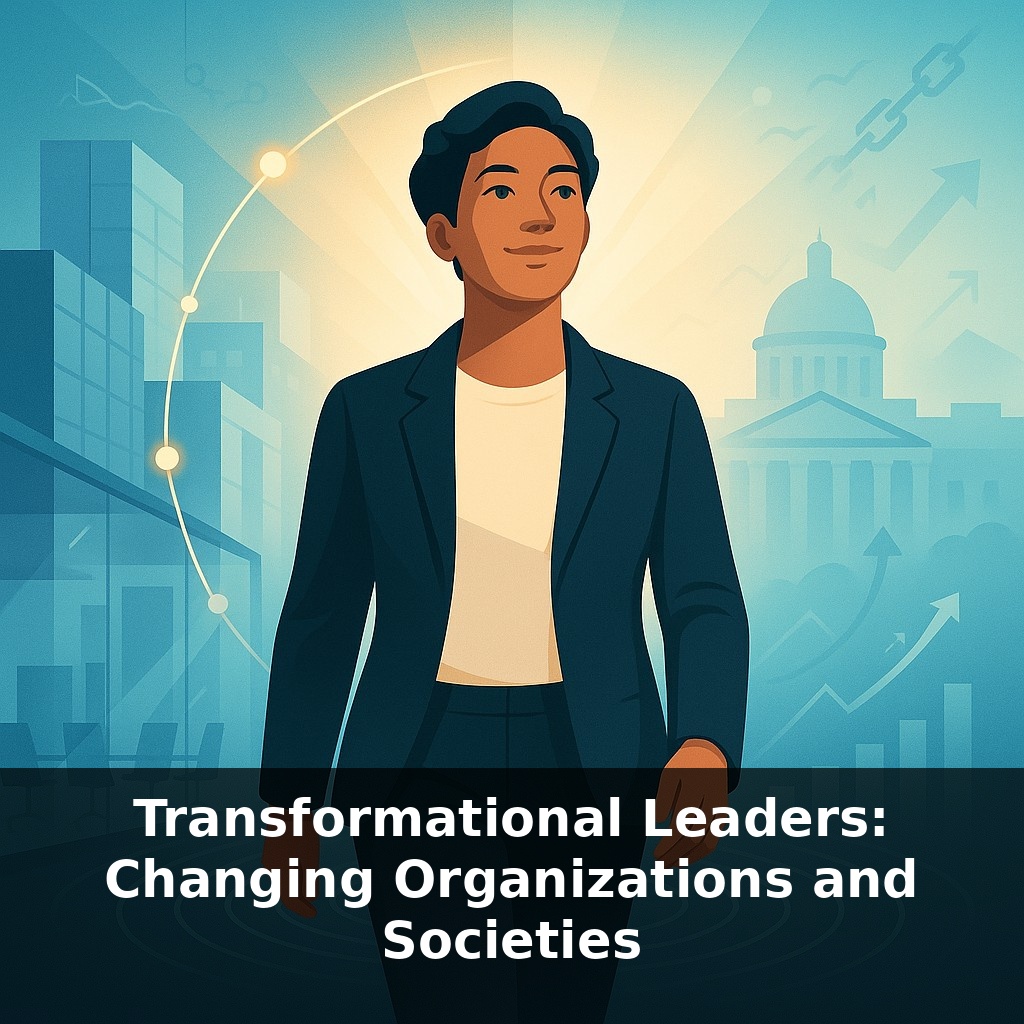 Transformational Leaders: Changing Organizations and Societies