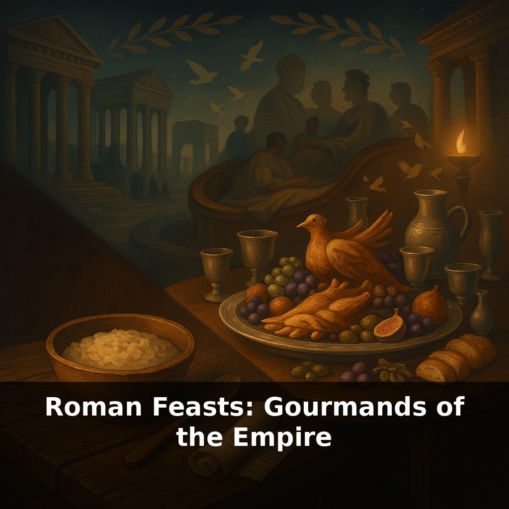 Roman Feasts: Gourmands of the Empire