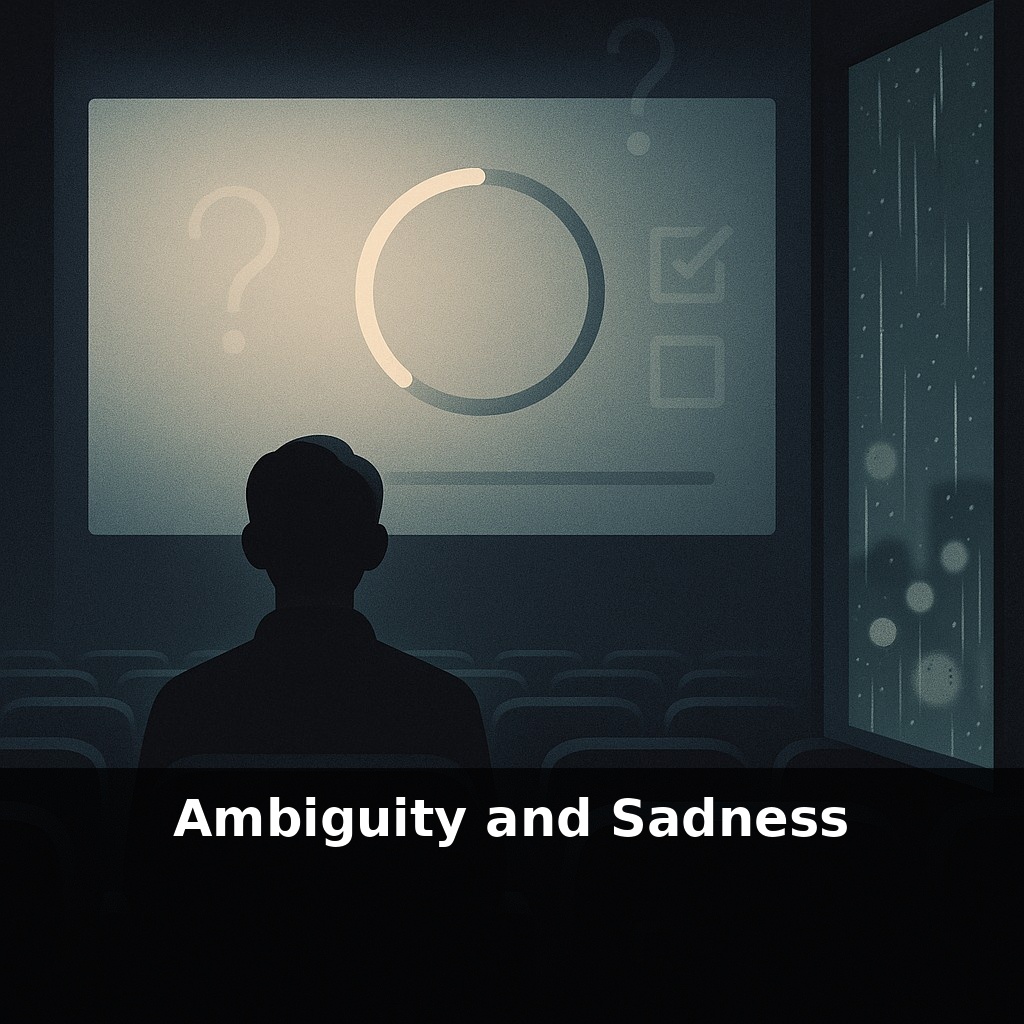Ambiguity and Sadness
