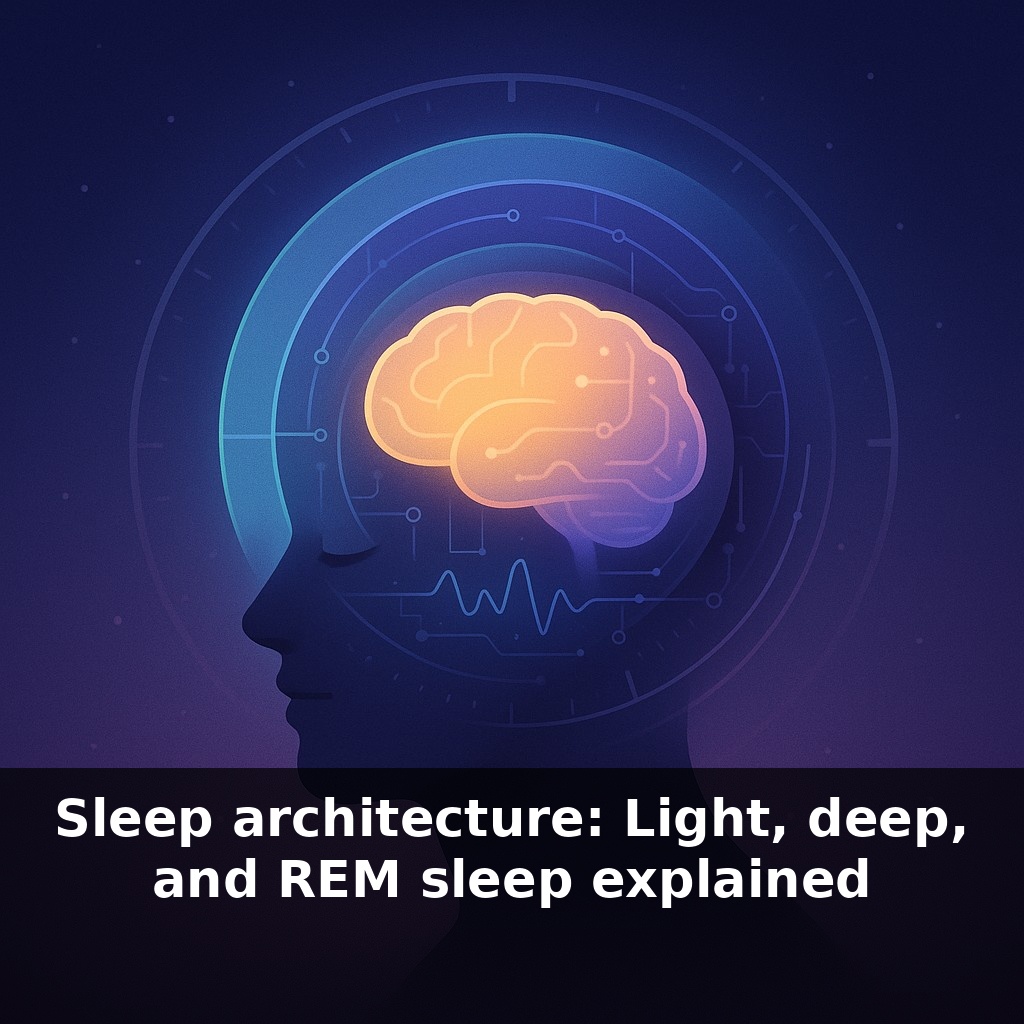 Sleep architecture: Light, deep, and REM sleep explained