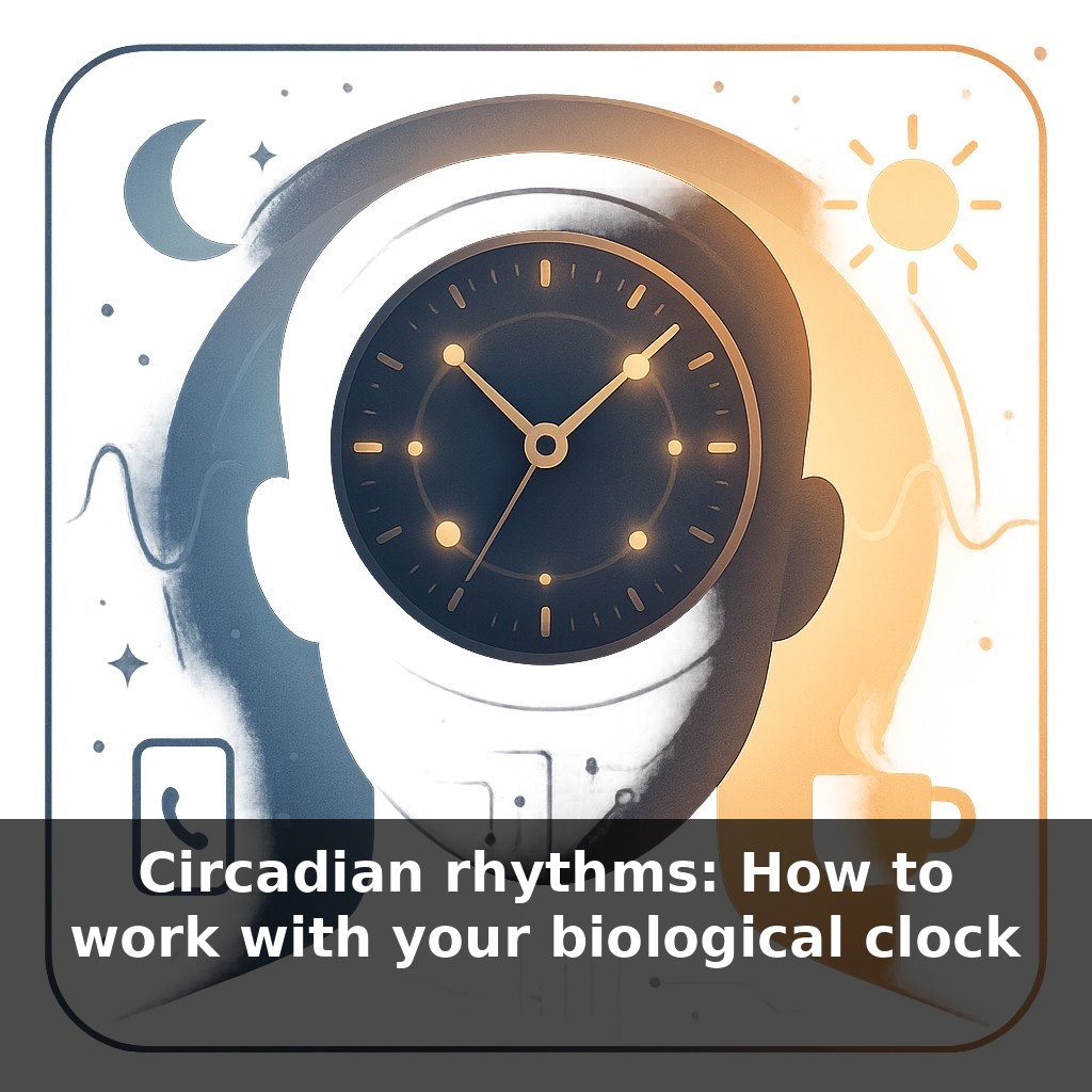 Circadian rhythms: How to work with your biological clock