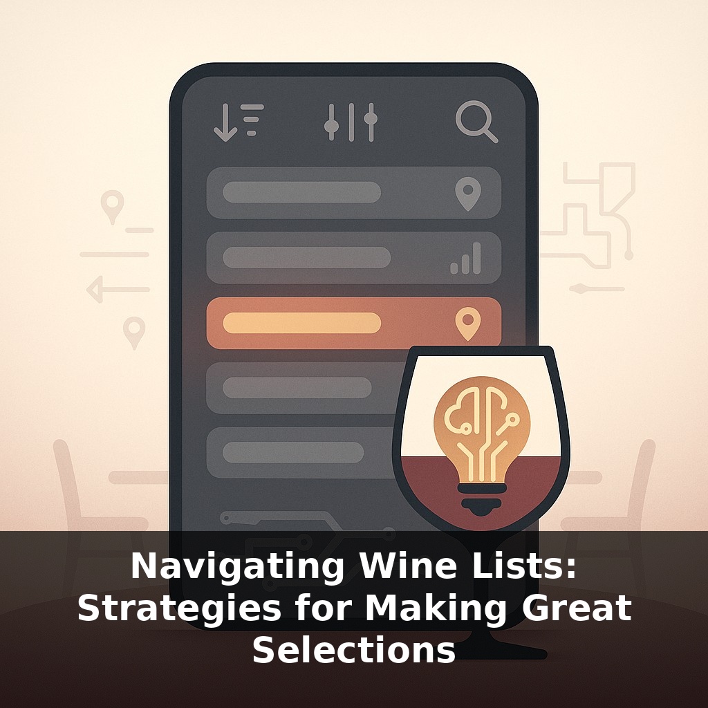 Navigating Wine Lists: Strategies for Making Great Selections
