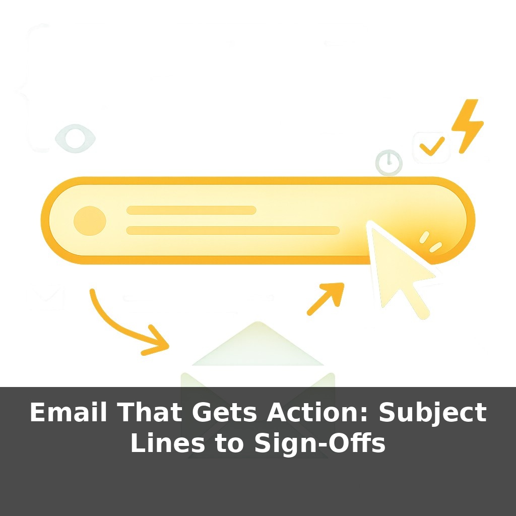 Email That Gets Action: Subject Lines to Sign-Offs