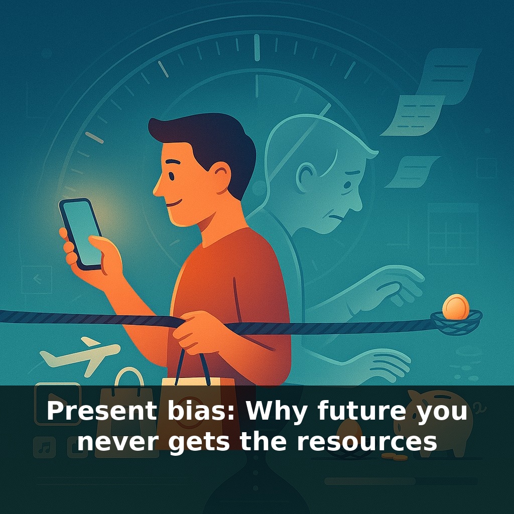 Present bias: Why future you never gets the resources