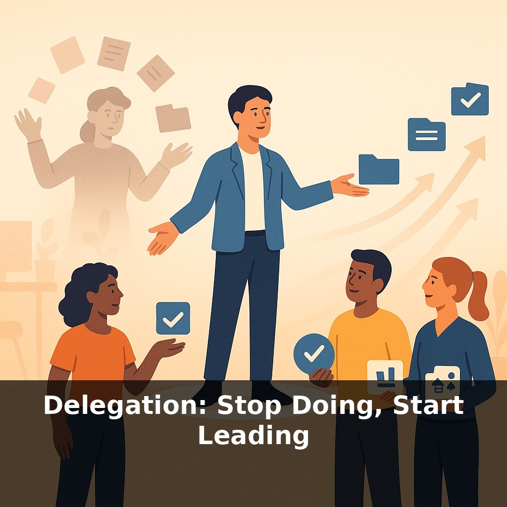Delegation: Stop Doing, Start Leading