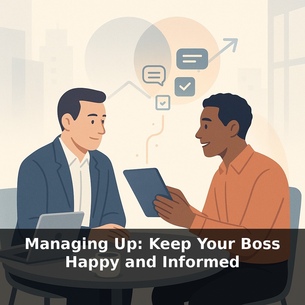 Managing Up: Keep Your Boss Happy and Informed