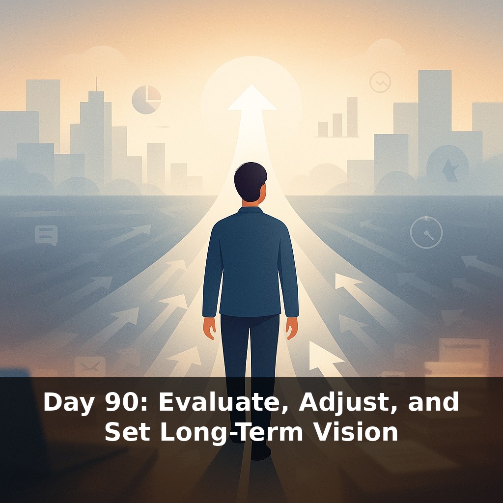 Day 90: Evaluate, Adjust, and Set Long-Term Vision