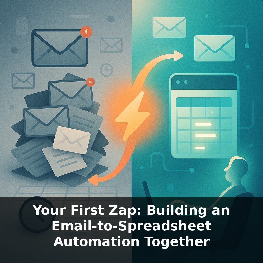 Your First Zap: Building an Email-to-Spreadsheet Automation Together
