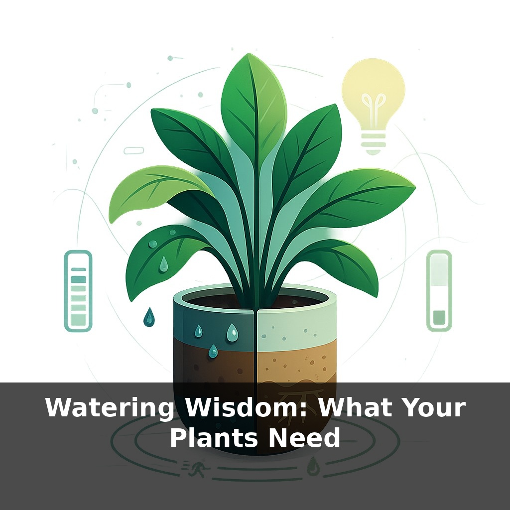 Watering Wisdom: What Your Plants Need