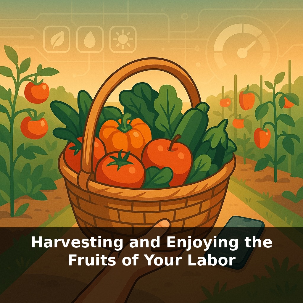 Harvesting and Enjoying the Fruits of Your Labor